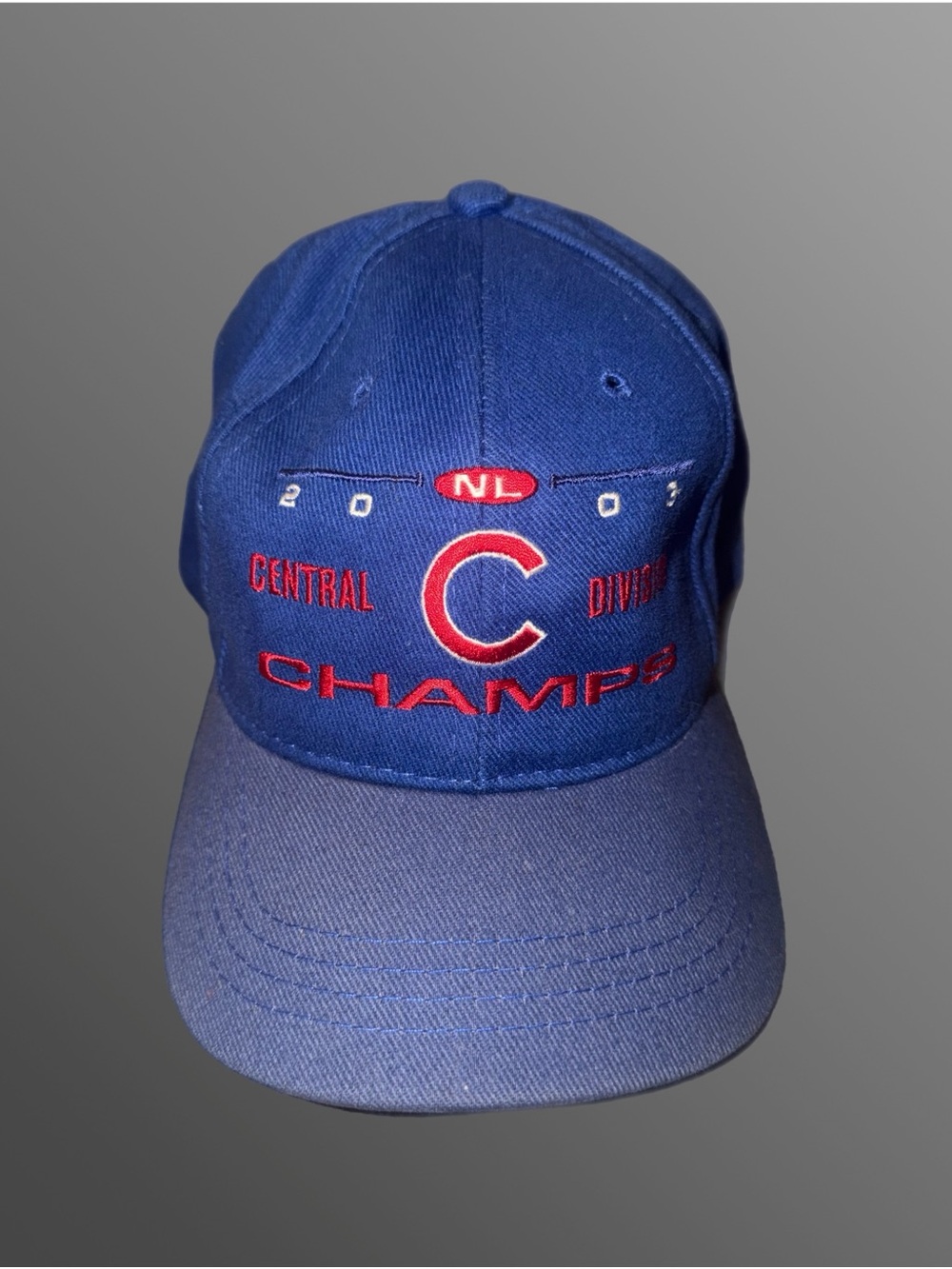 Vintage y2k chicago cubs 2003 champs adjustable baseball cap
